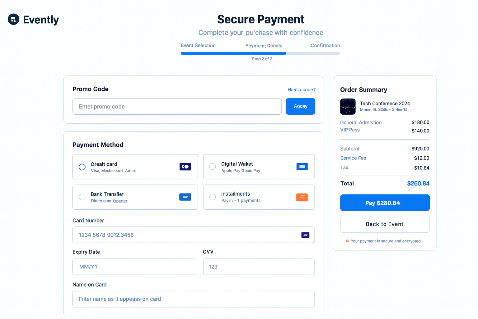 Events Management Dashboard